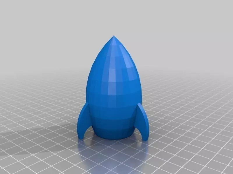 Marble Run Rocket Cap Free 3D print model_0