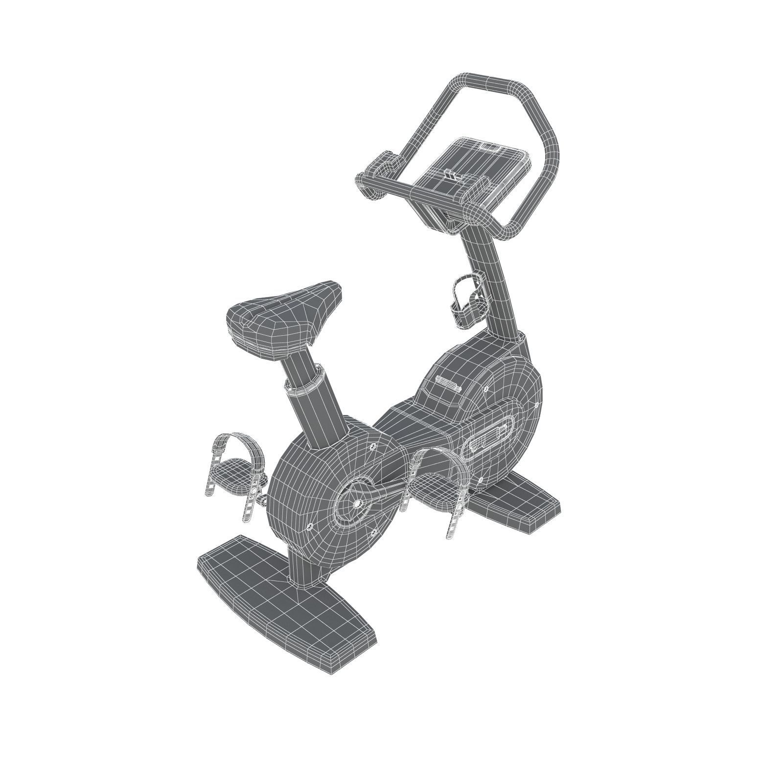 Technogym - Exercise Bike Forma 3D model_9