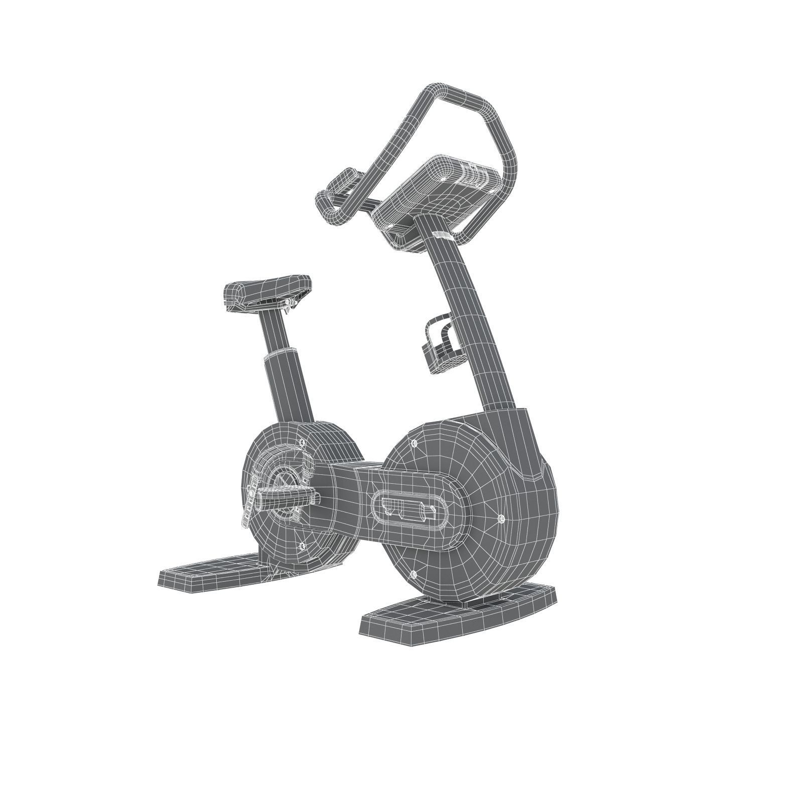 Technogym - Exercise Bike Forma 3D model_6