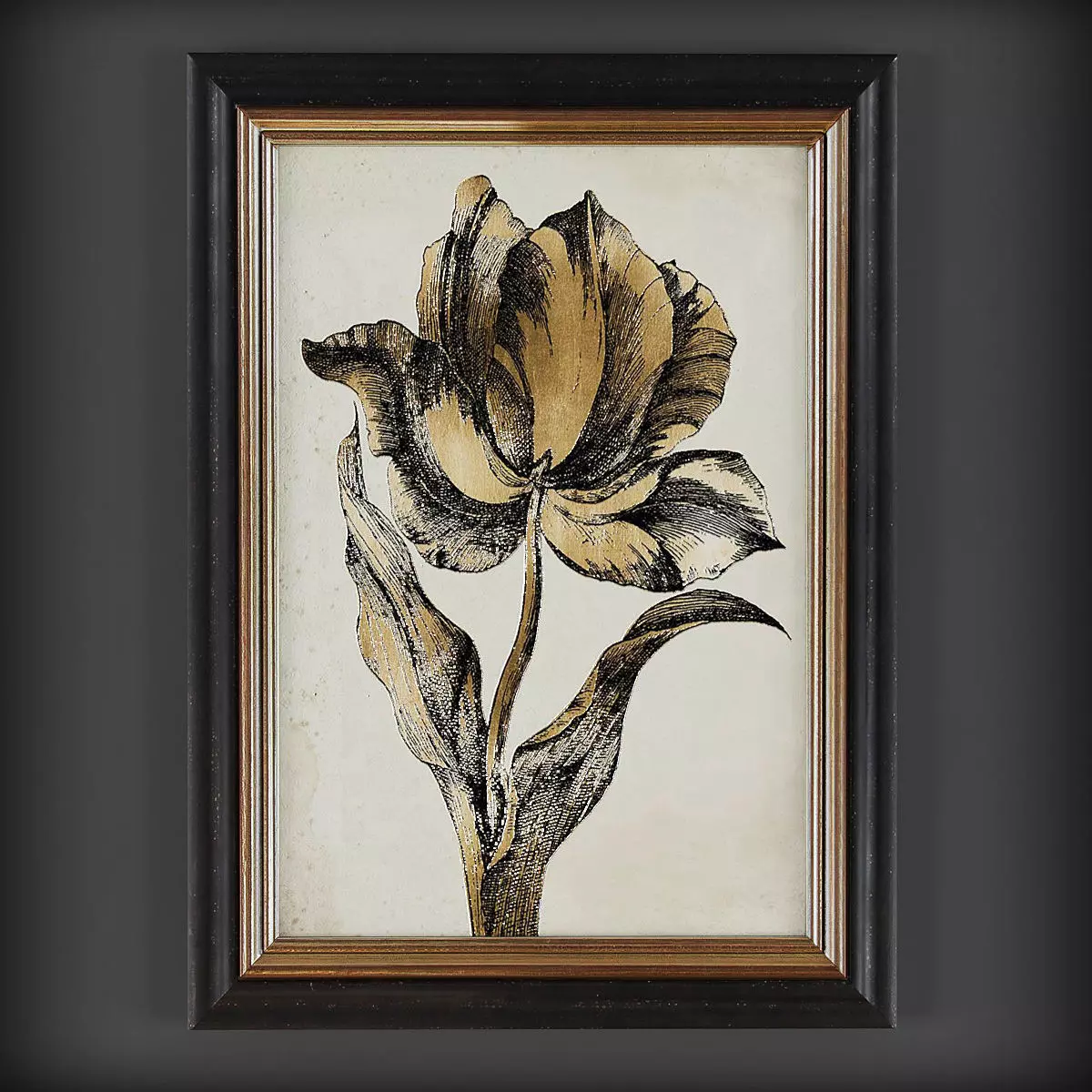 Picture Frames  Low-poly 3D model_0