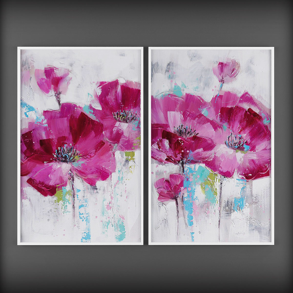 Picture Frames  Low-poly 3D model_2