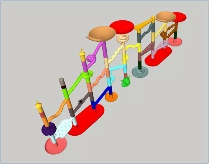 Marble Run Collection Free 3D print model_0