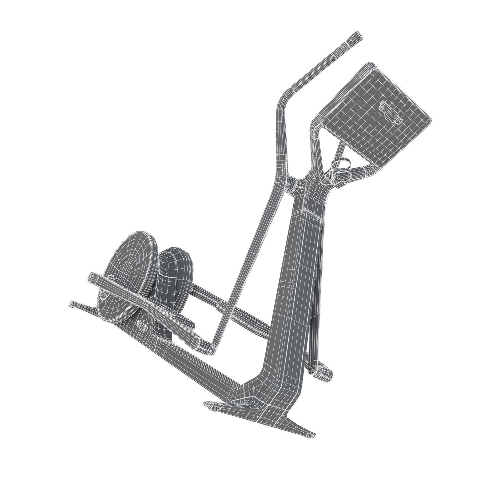 TechnogymTechnogym - Elliptical Cross Trainers - Cross Personal 3D model_9