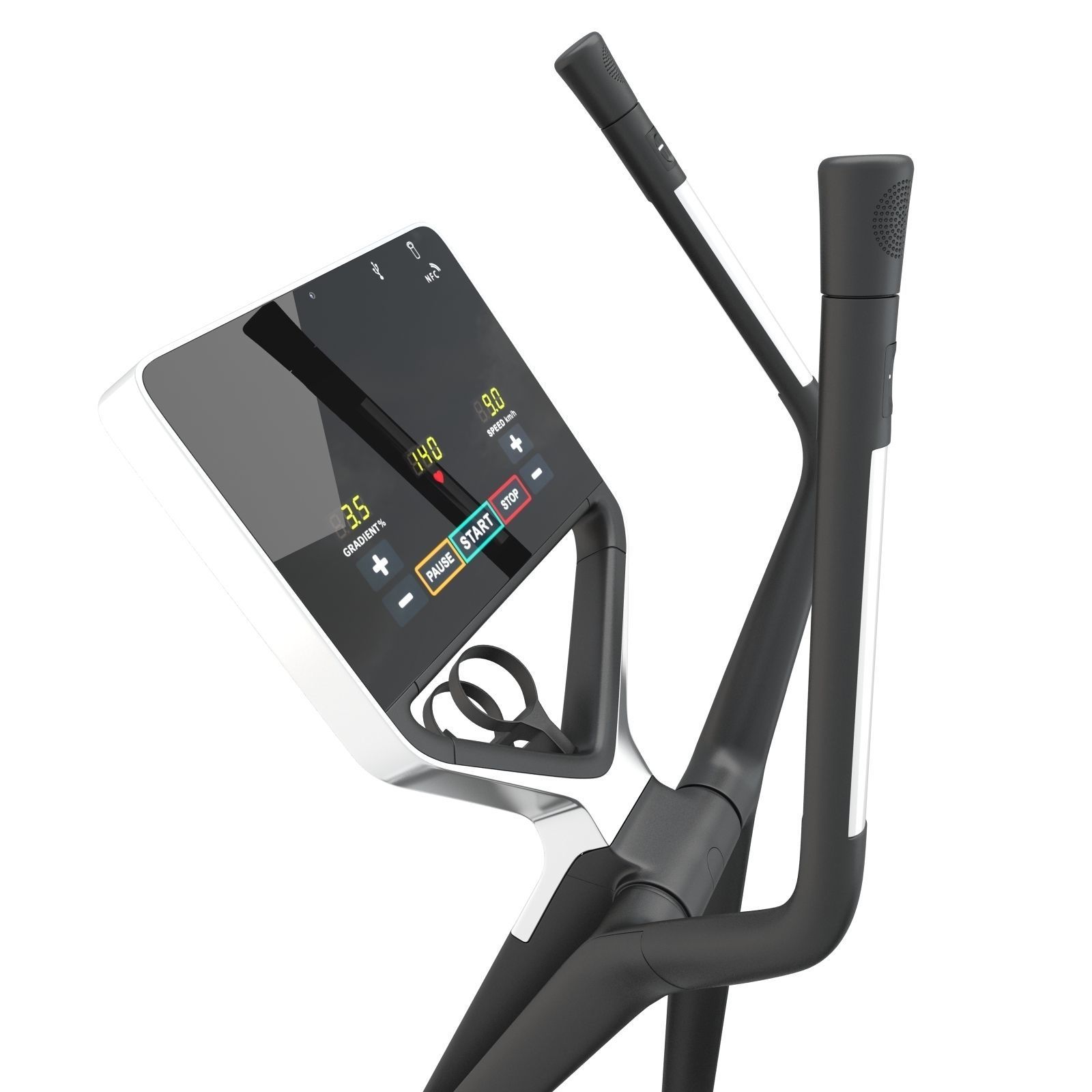 TechnogymTechnogym - Elliptical Cross Trainers - Cross Personal 3D model_4