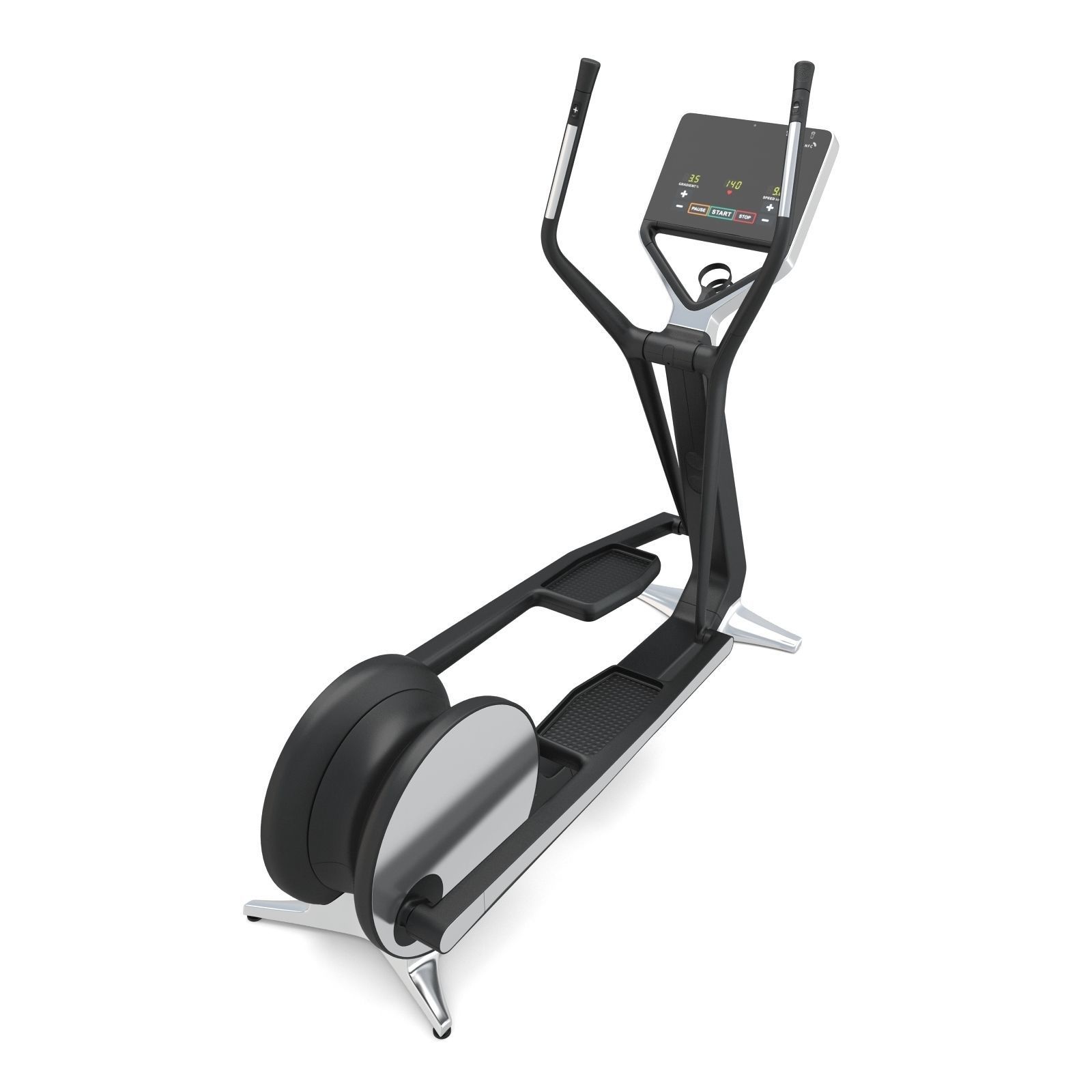 TechnogymTechnogym - Elliptical Cross Trainers - Cross Personal 3D model_6