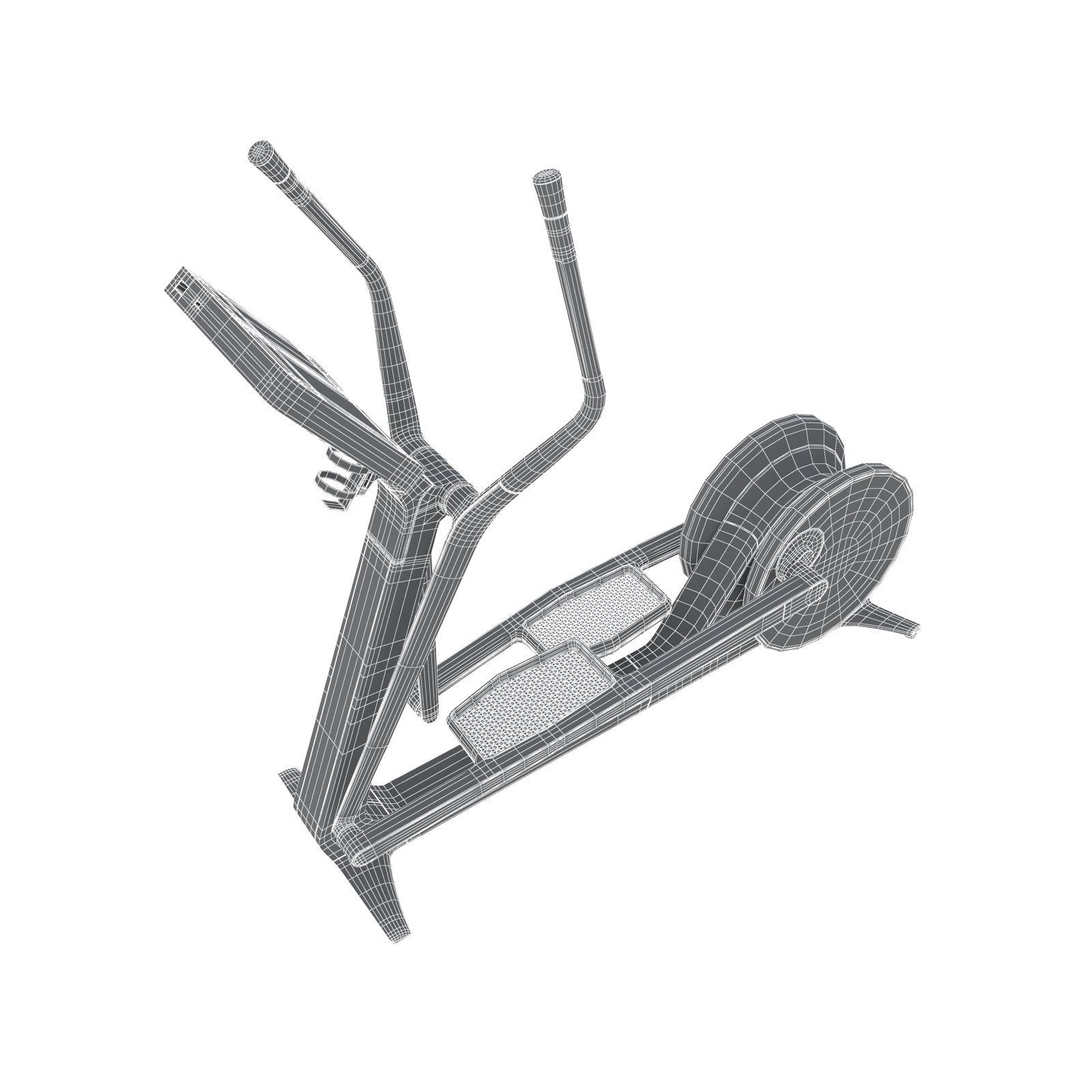 TechnogymTechnogym - Elliptical Cross Trainers - Cross Personal 3D model_2