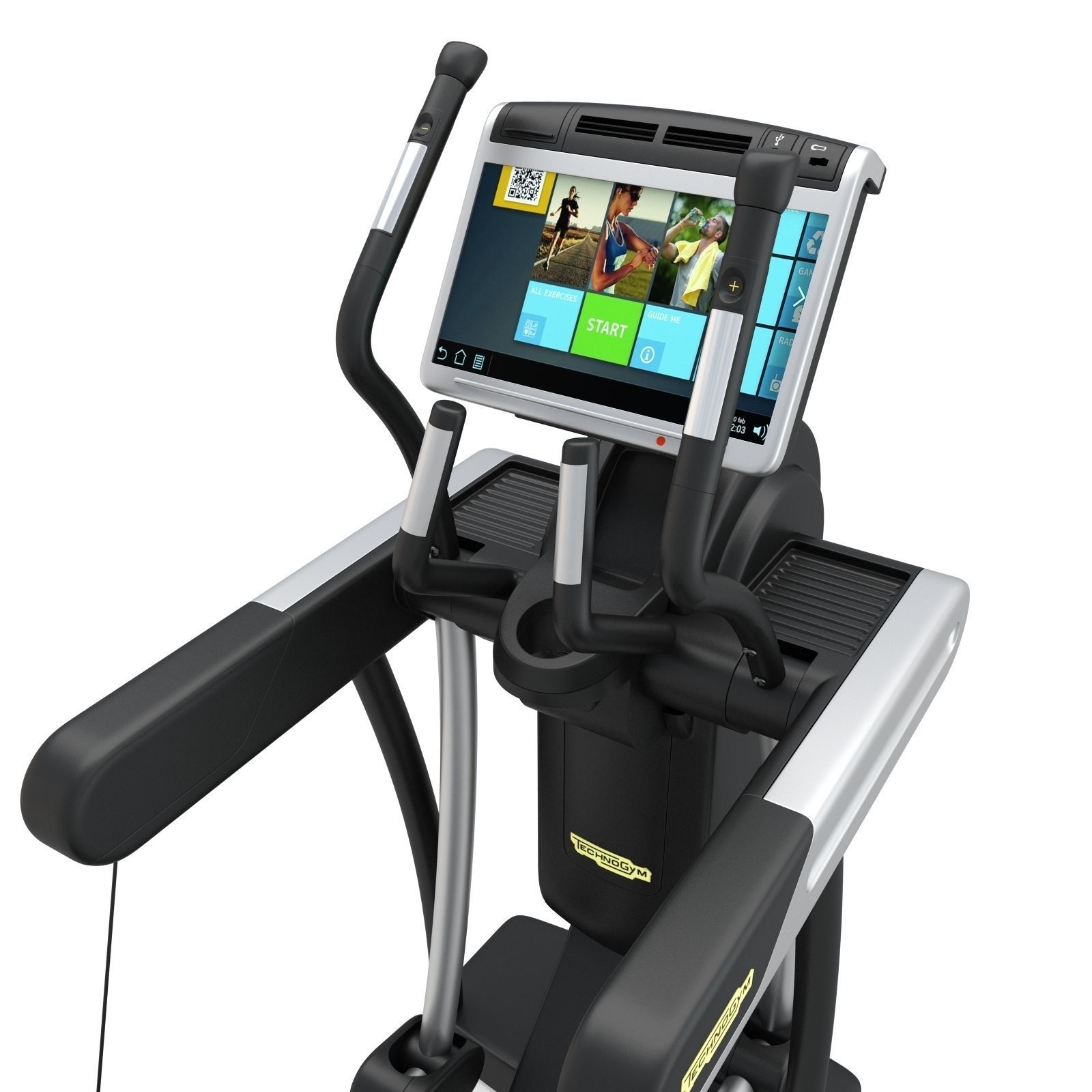 Technogym - Elliptical Cross Trainers - Excite Vario 3D model_3