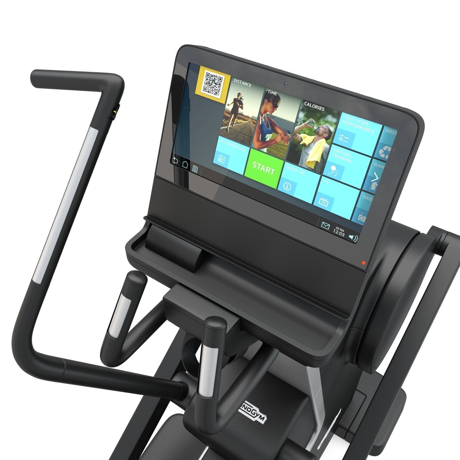 Technogym - Elliptical Cross Trainers - Artis Synchro 3D model_2