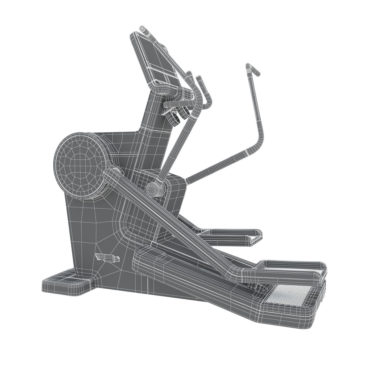 Technogym - Elliptical Cross Trainers - Artis Synchro 3D model_9