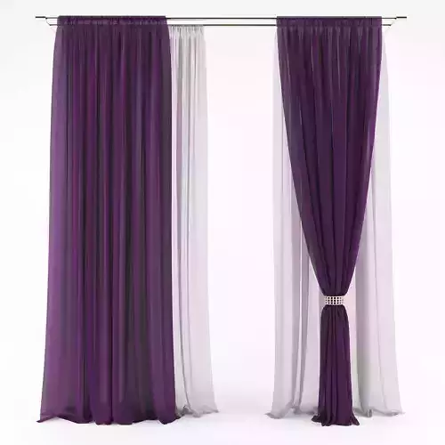 Curtain 3D model 302