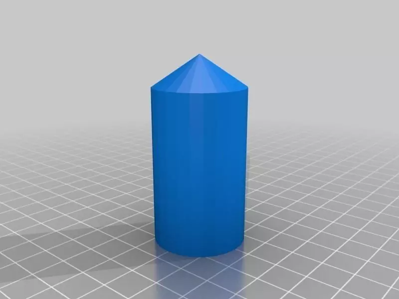 Marble Run Simple Cap Free 3D print model_0