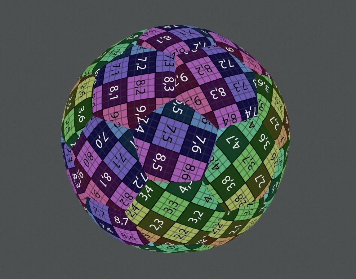 Soccer Ball 02 3D model_4