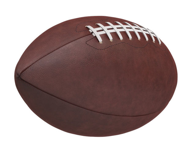 American Football Ball 3D model