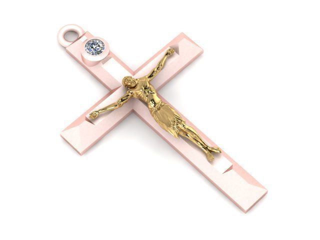 cross 0007 3D print model_1