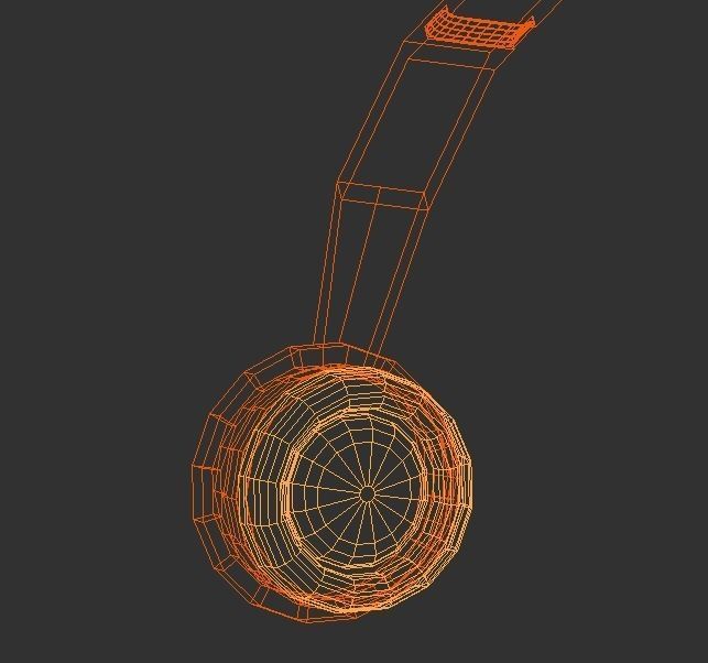 Realistic Headphone Free 3D model_4