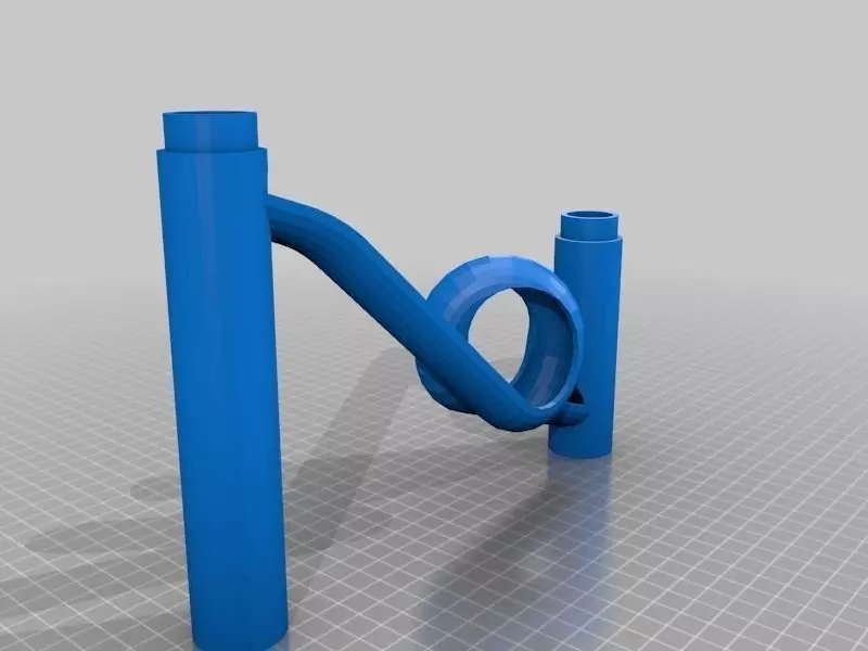 Marble Run Loop de Loop Free 3D print model