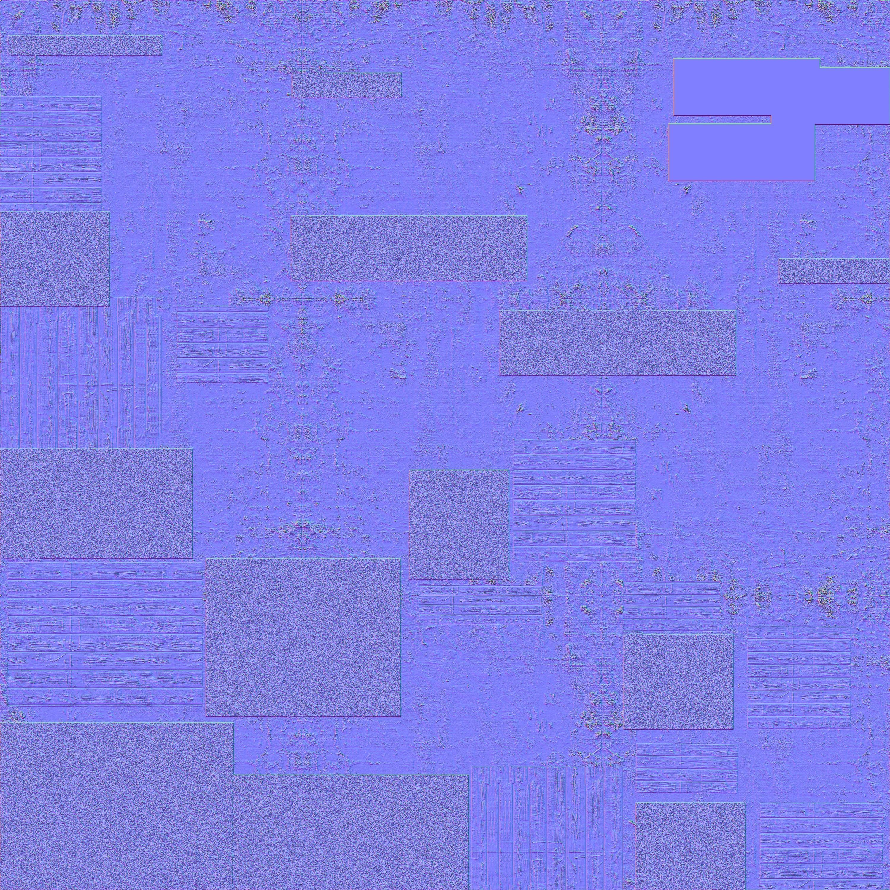 Medieval Chest Low-poly 3D model_10