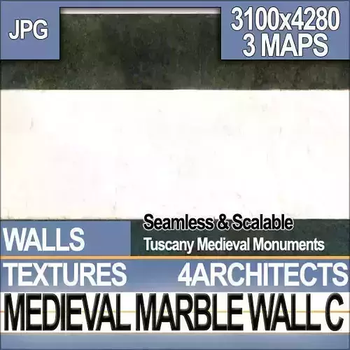 Medieval Marble Wall C