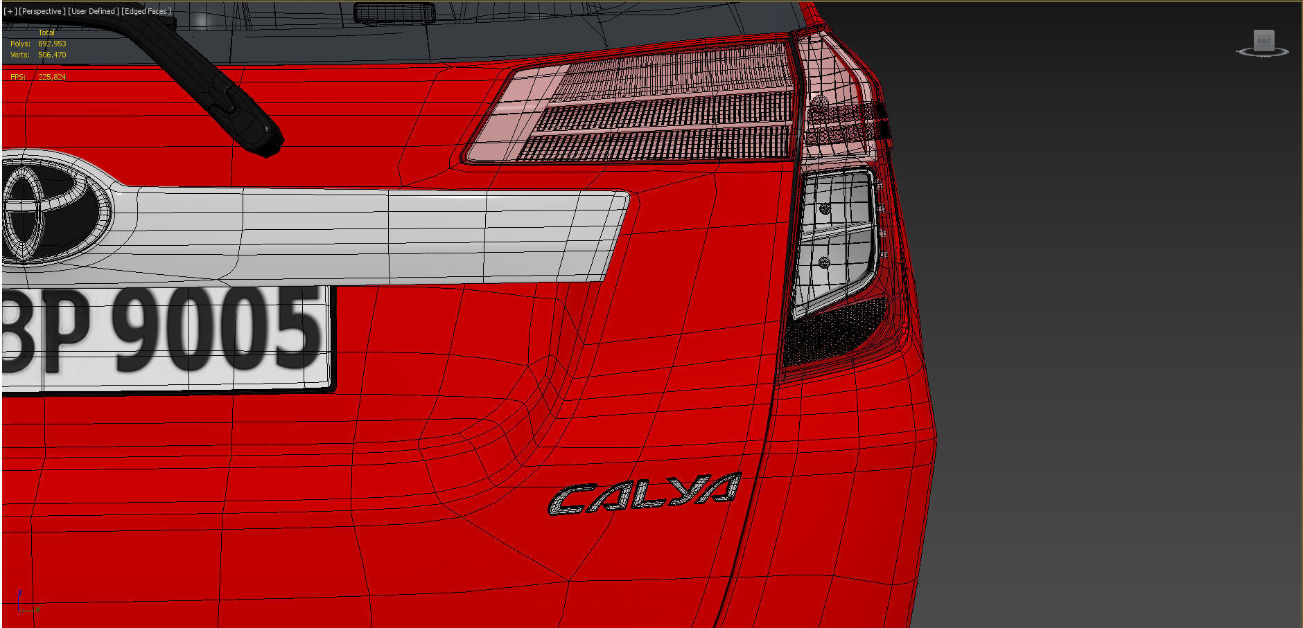 Toyota Calya 2017 3D model_21
