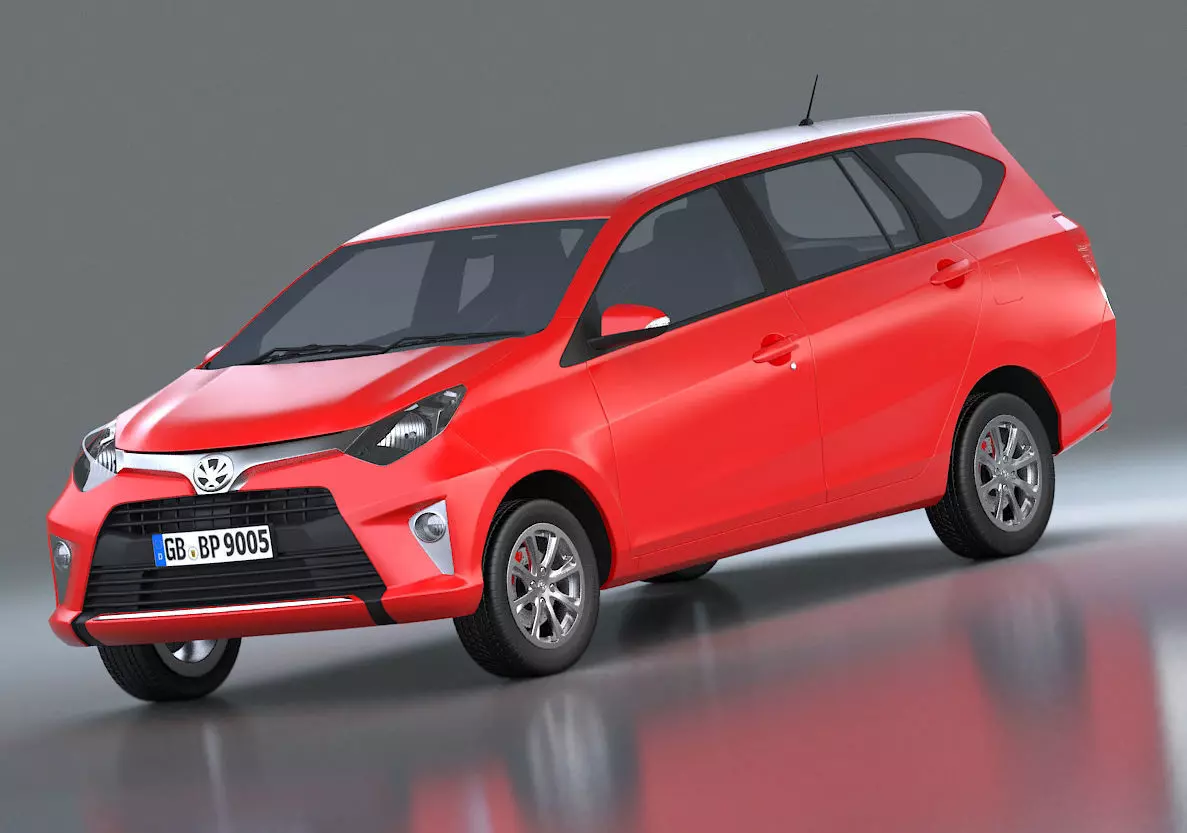 Toyota Calya 2017 3D model_0