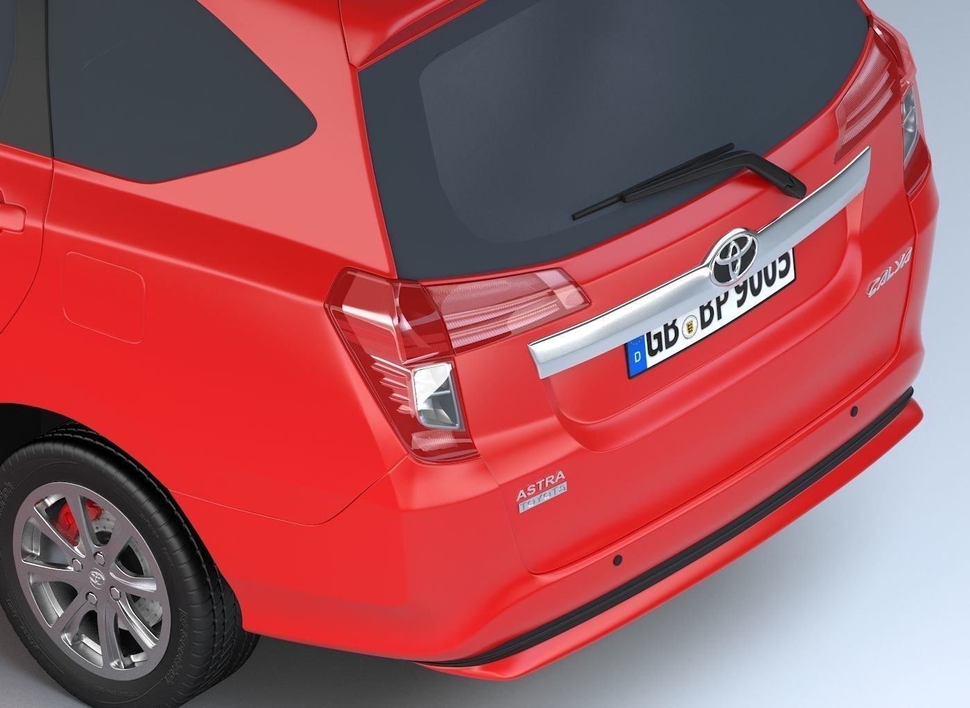 Toyota Calya 2017 3D model_11