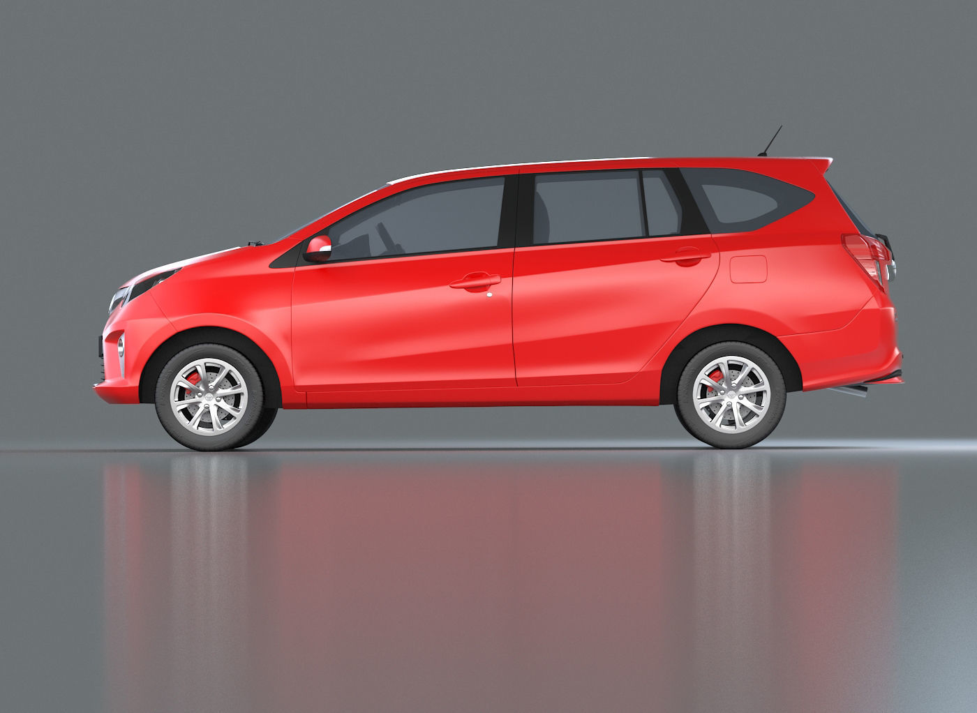 Toyota Calya 2017 3D model_5