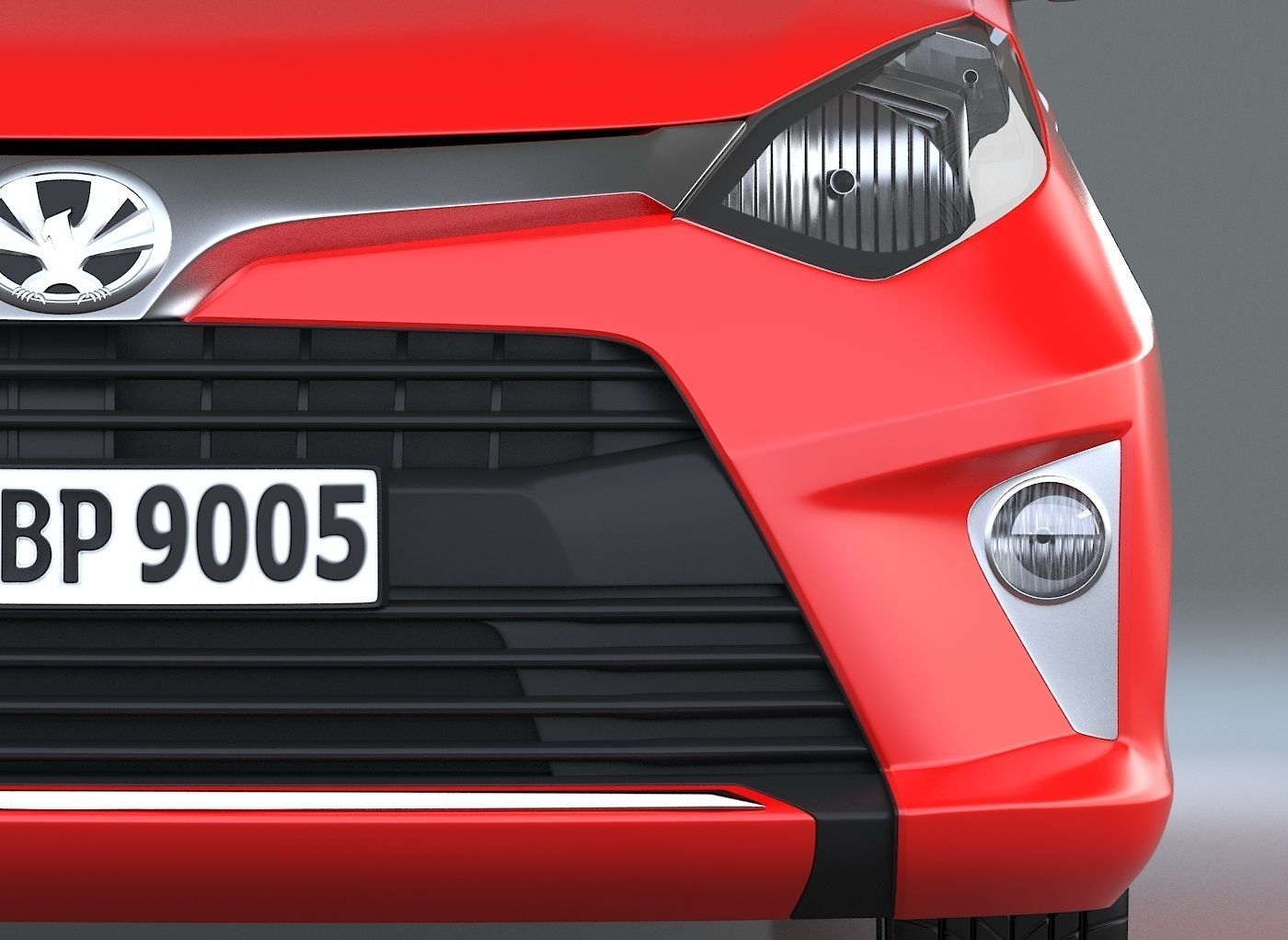 Toyota Calya 2017 3D model_2