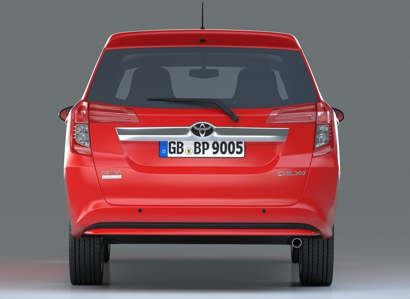 Toyota Calya 2017 3D model_7