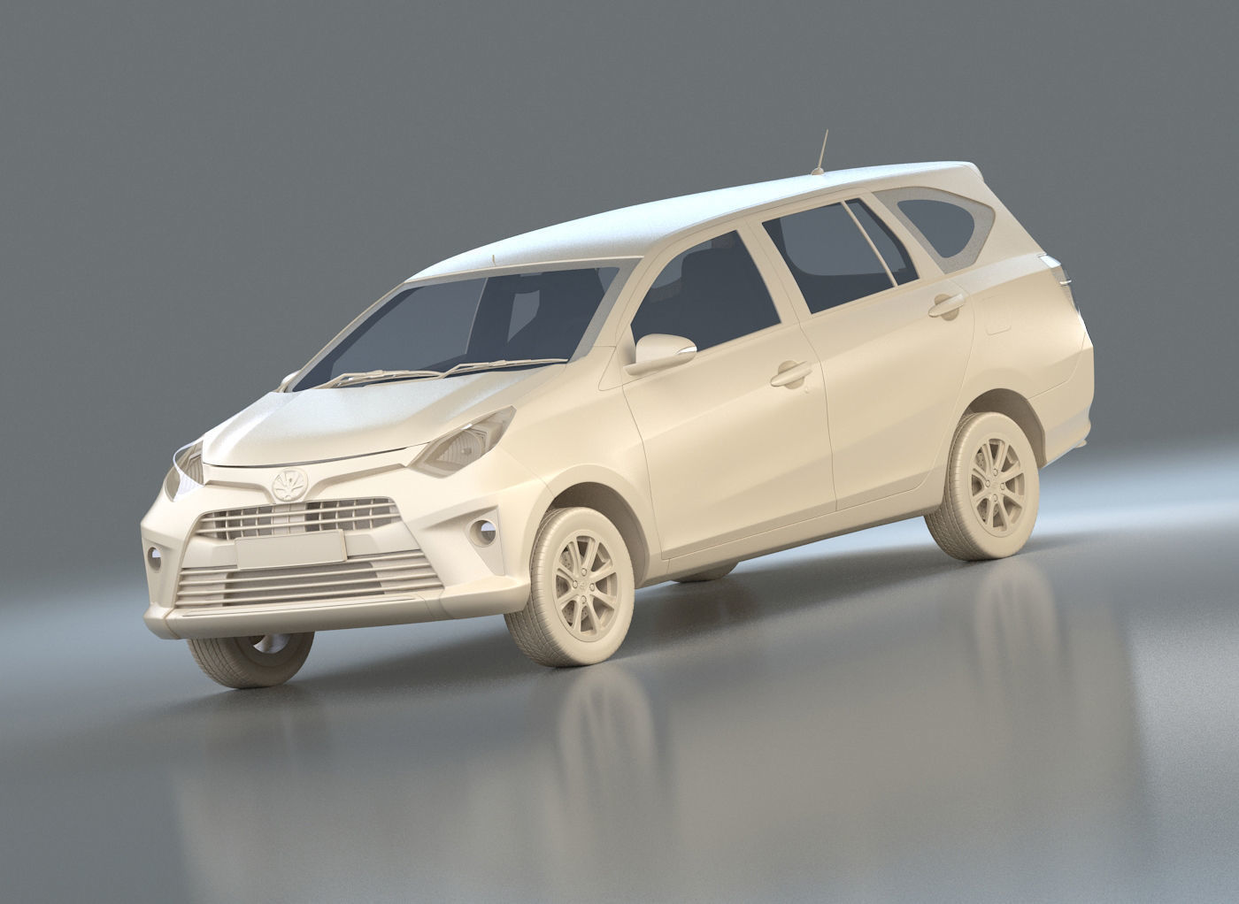 Toyota Calya 2017 3D model_14
