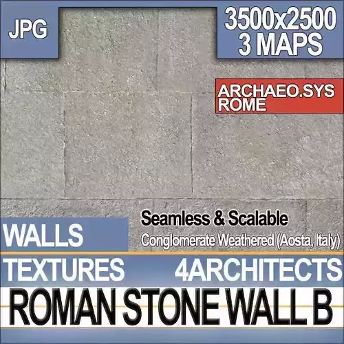 Roman Stone Wall B Aosta