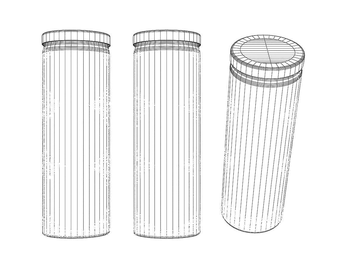 Baseball Ball Package 3D model_1