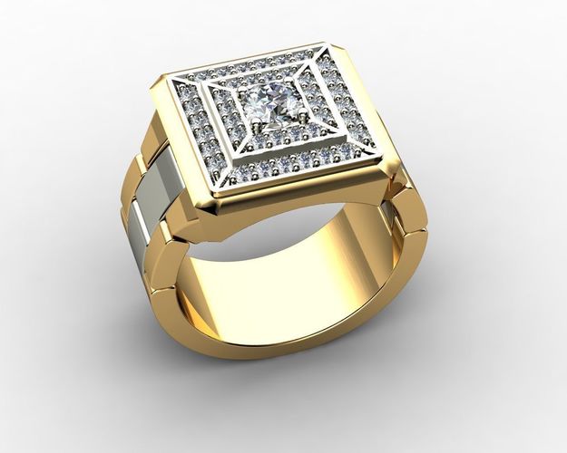 Jewelry for Men Rings 3 3D print model