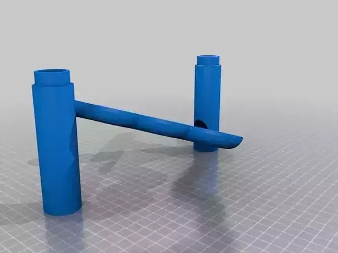 Marble run Squiggle Free 3D print model