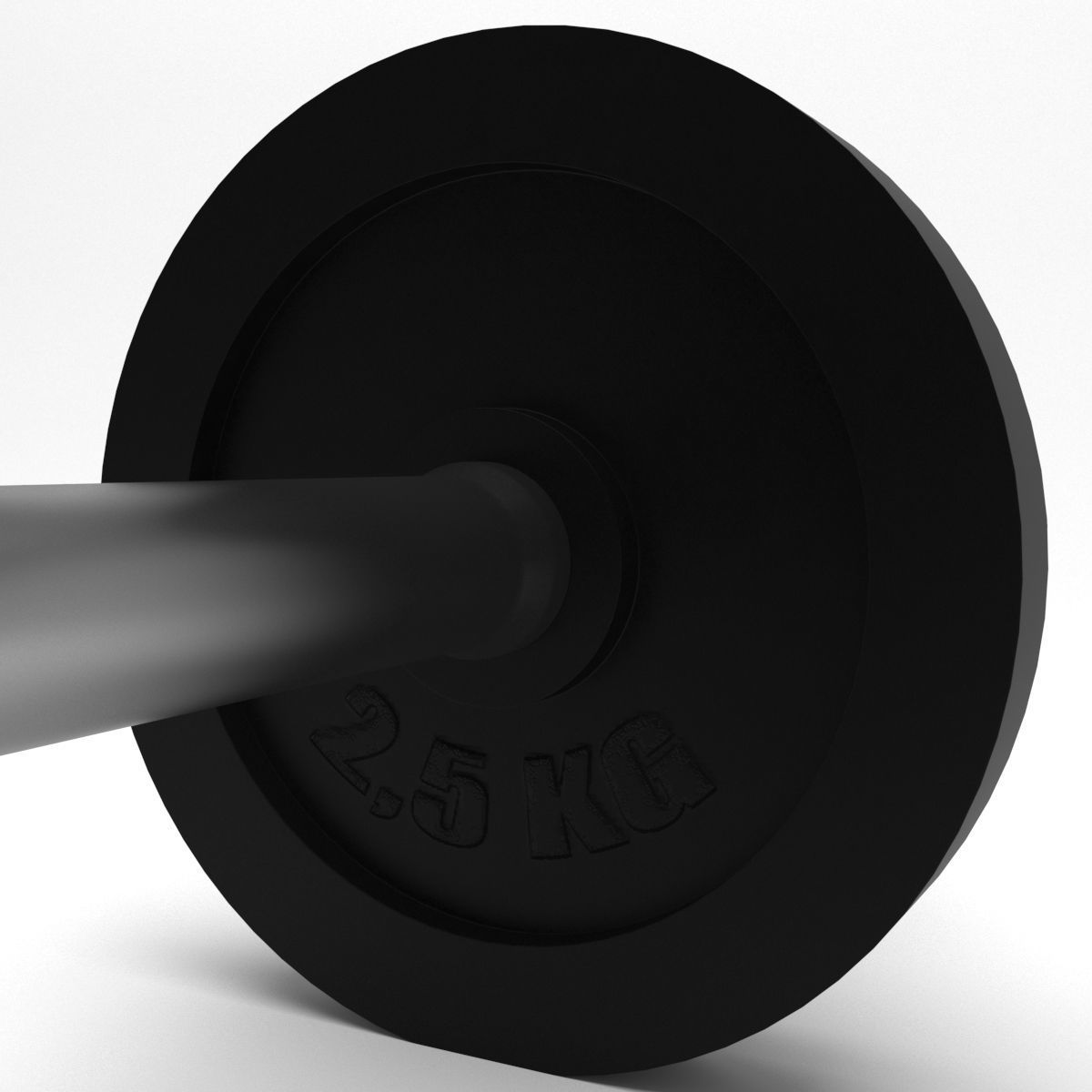 Dumbbell wheel with screw 3D model_5