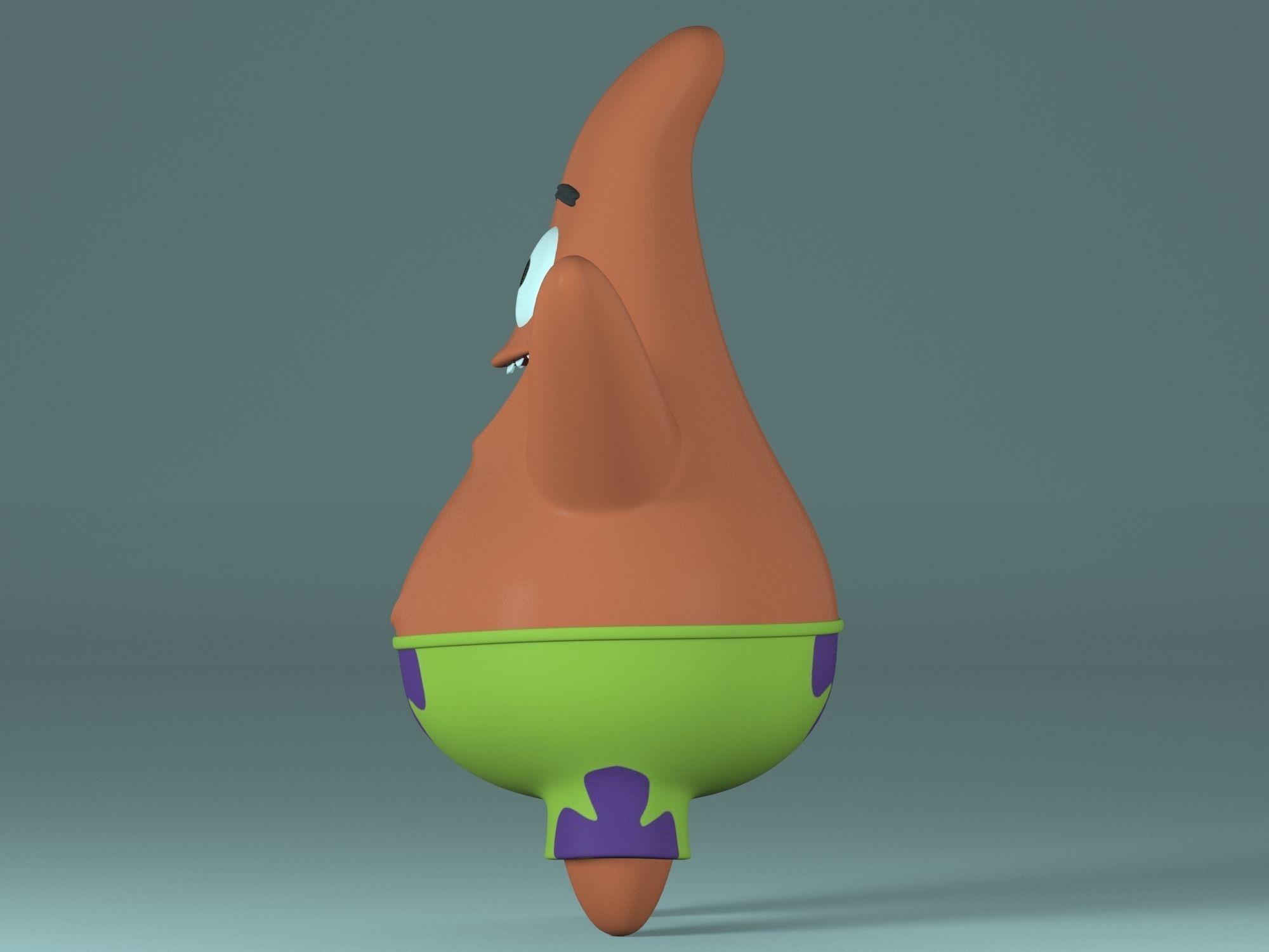 Patrick Star 3D model_2