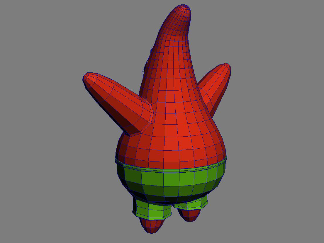 Patrick Star 3D model_5