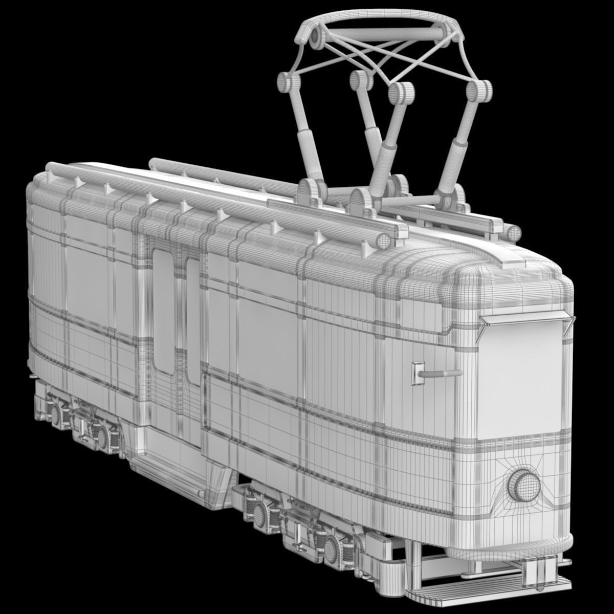 Tram reduced model 3D model_3