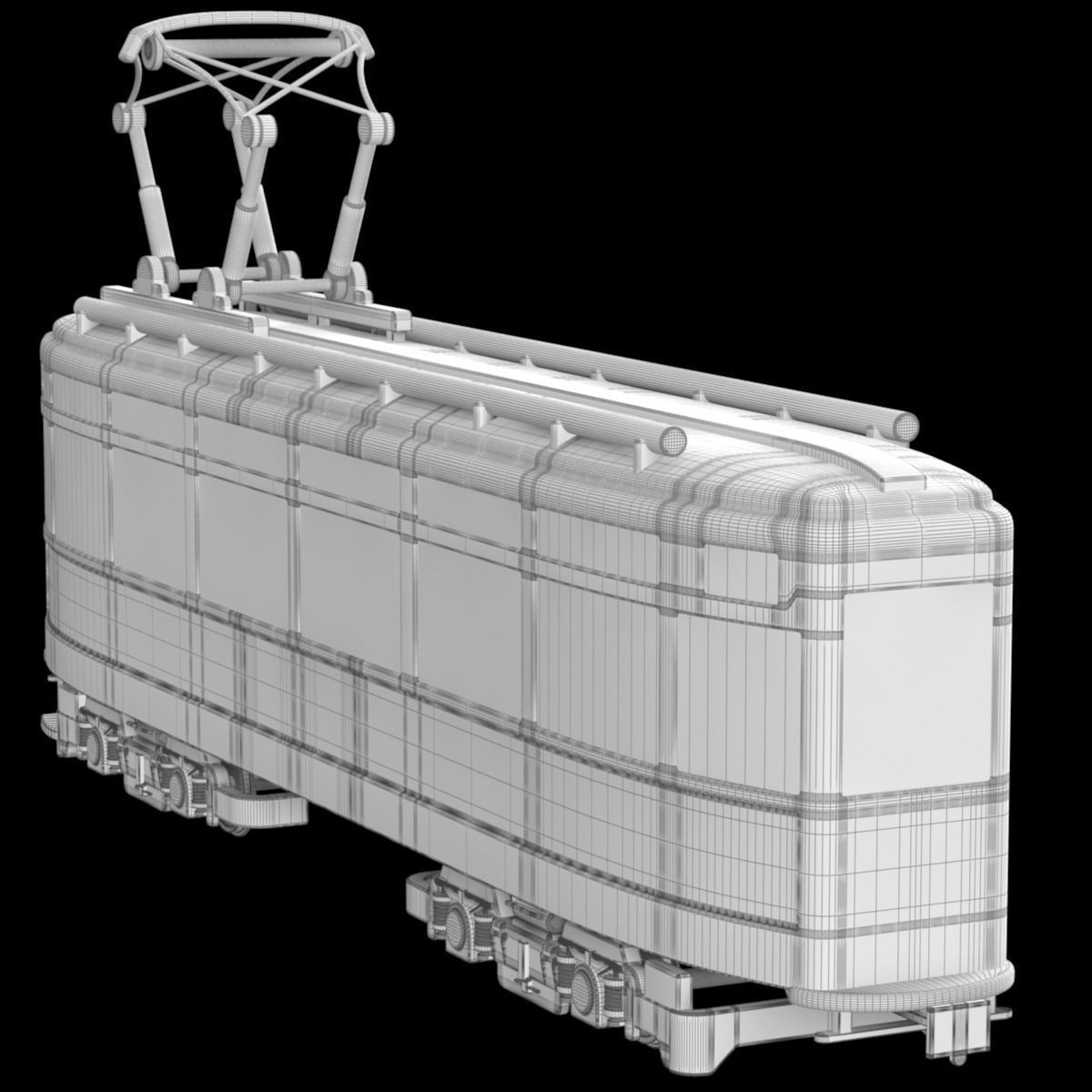 Tram reduced model 3D model_4