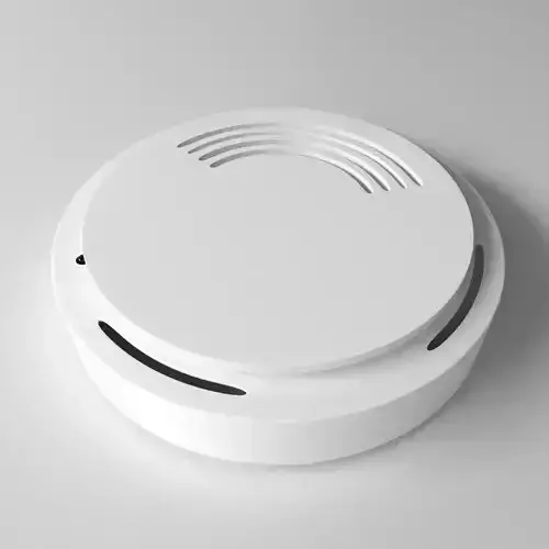 Smoke Detector v2 3D model