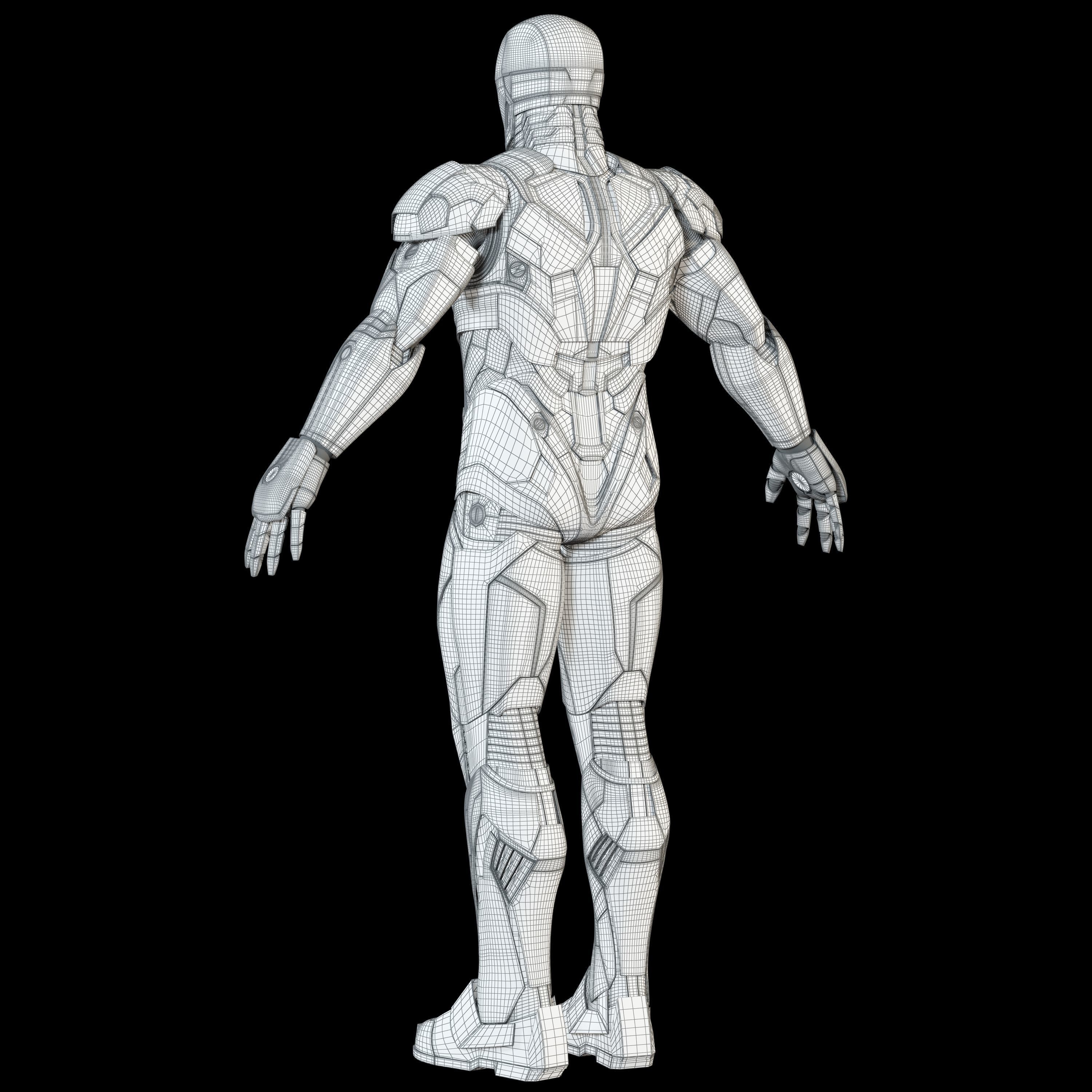 Iron Man Mark XLVI 3D model_22