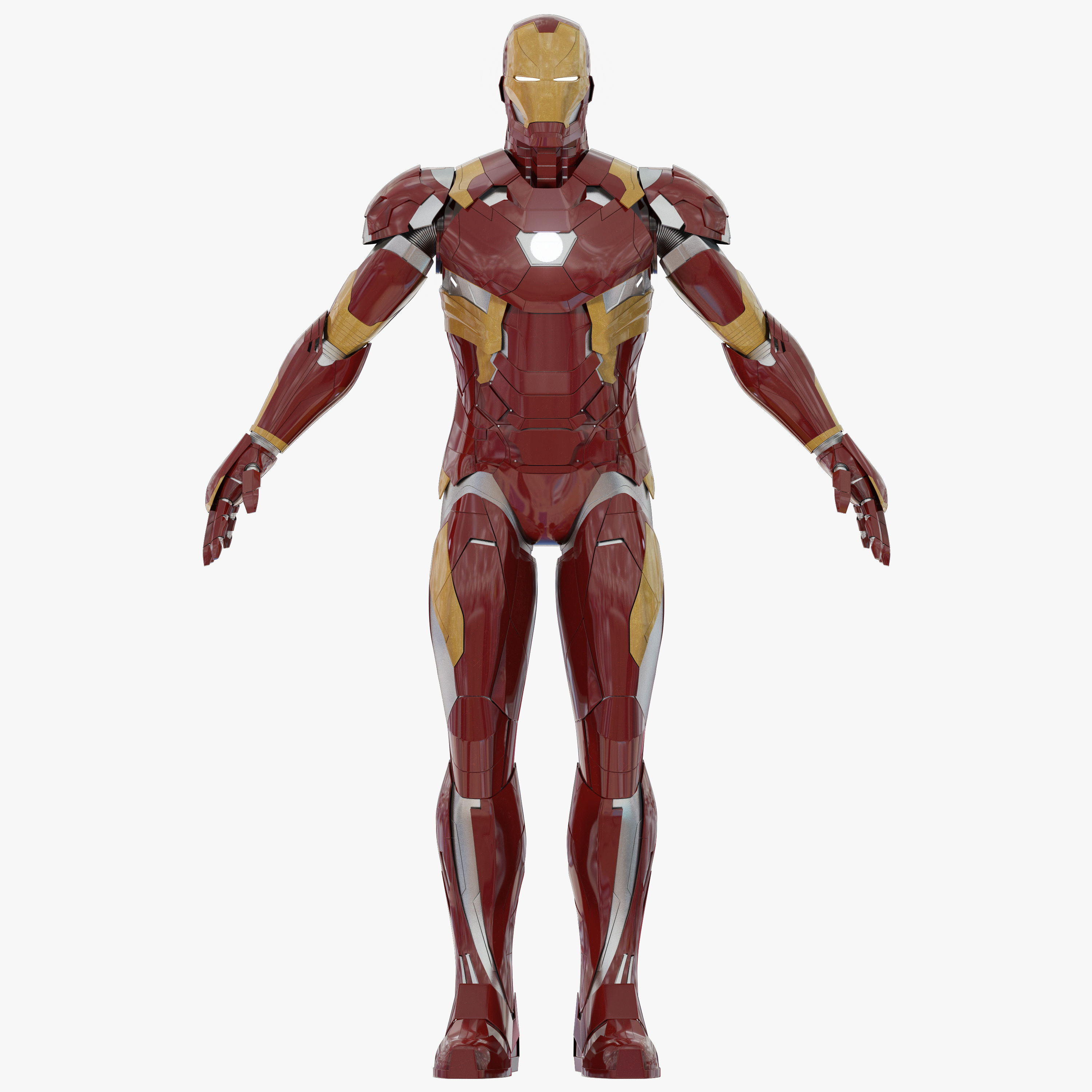 Iron Man Mark XLVI 3D model_8