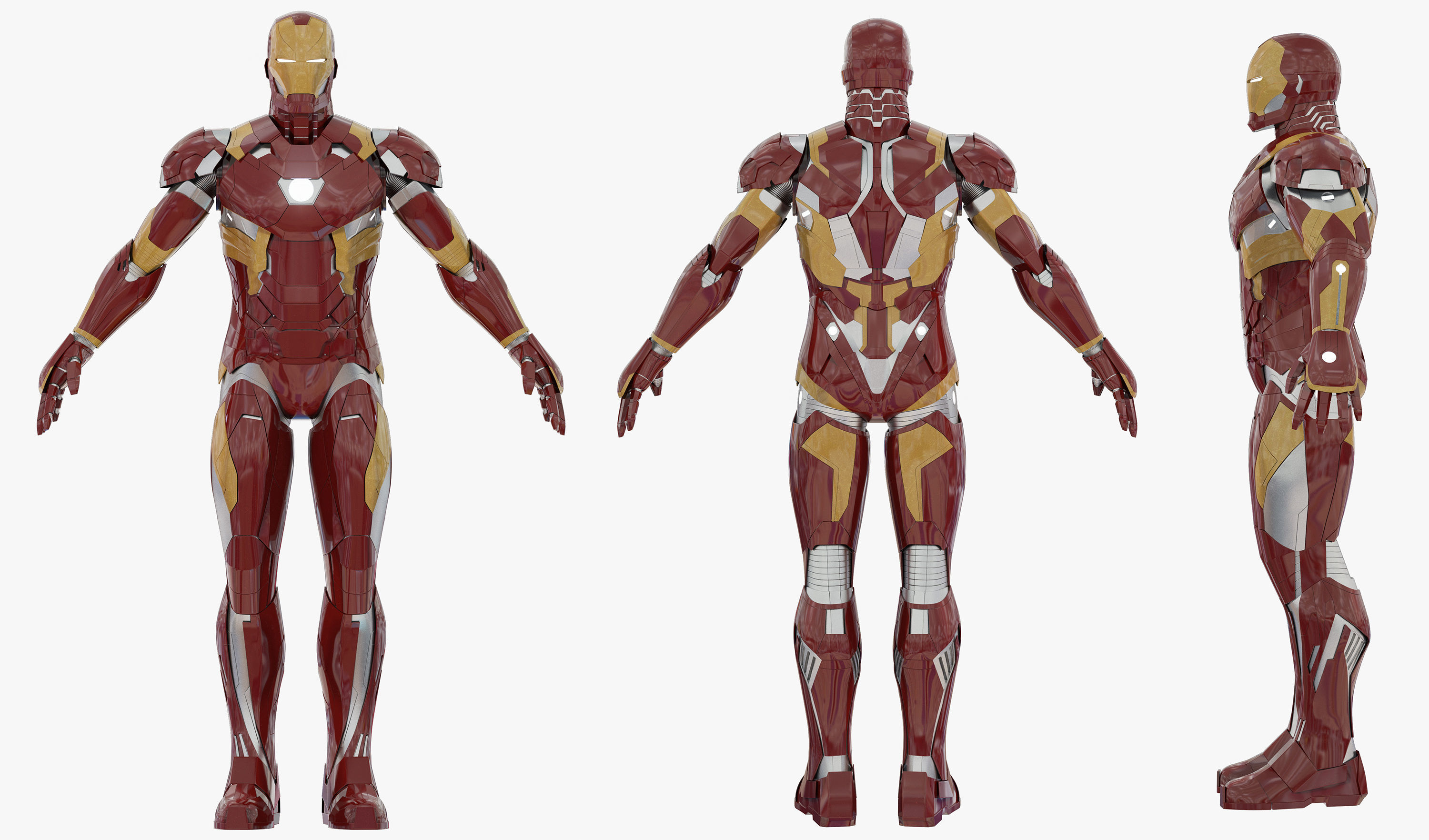 Iron Man Mark XLVI 3D model_1