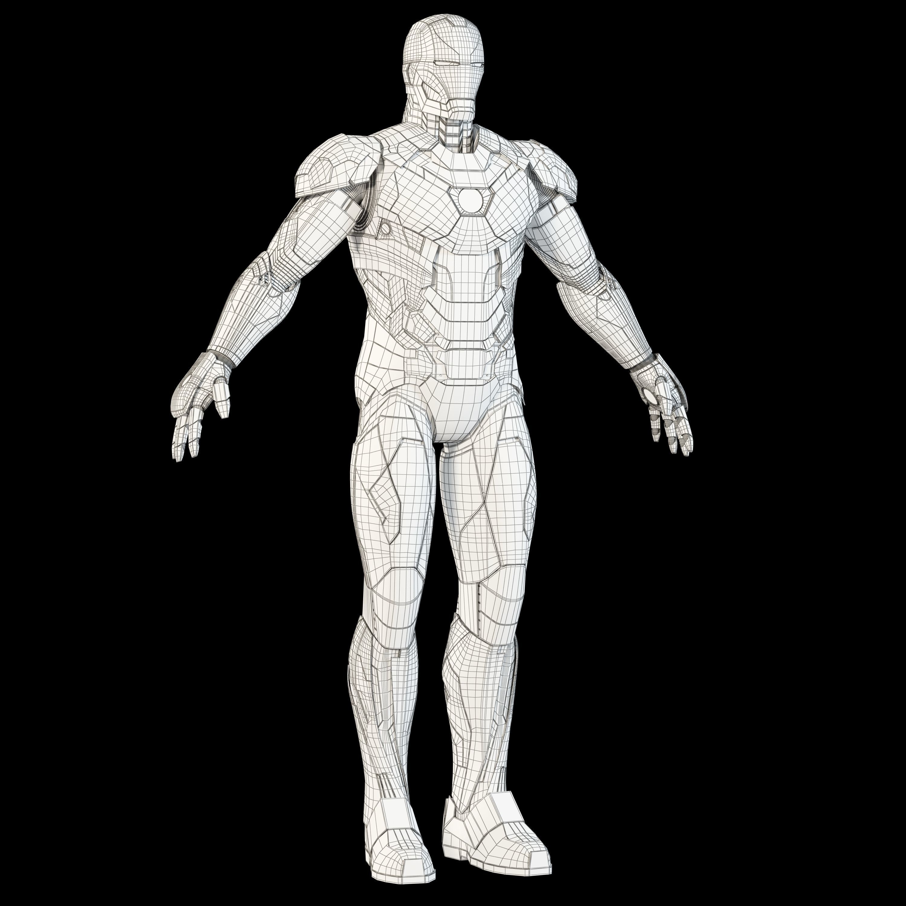 Iron Man Mark XLVI 3D model_21