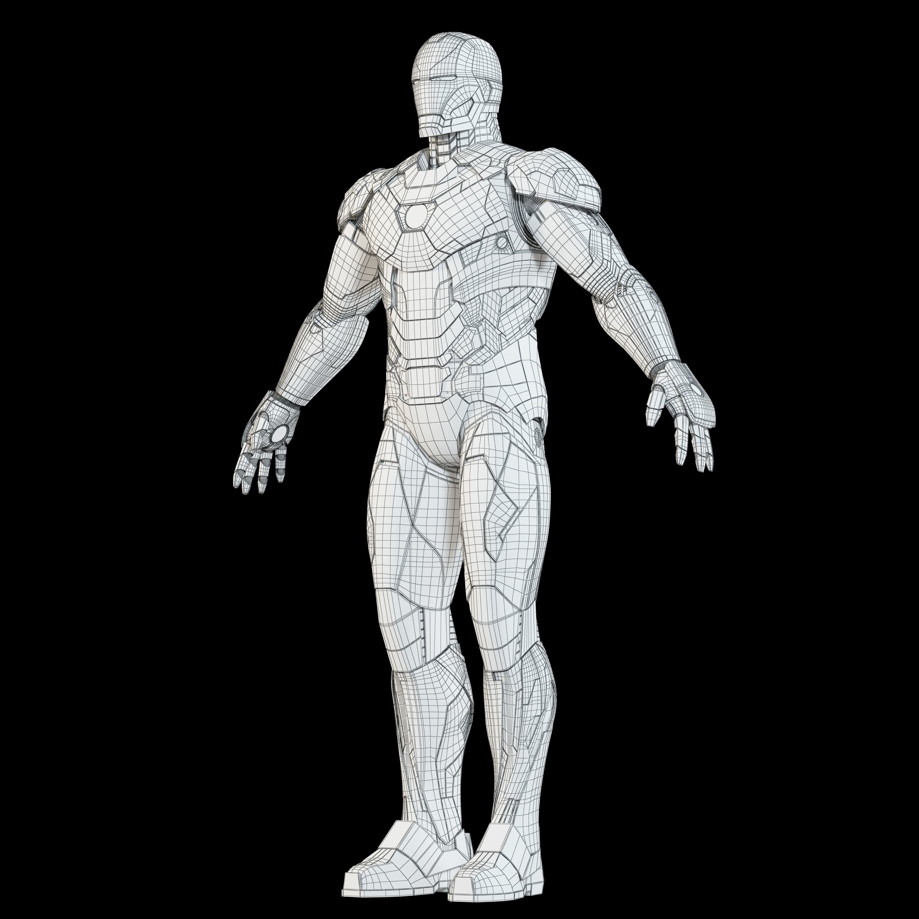 Iron Man Mark XLVI 3D model_24