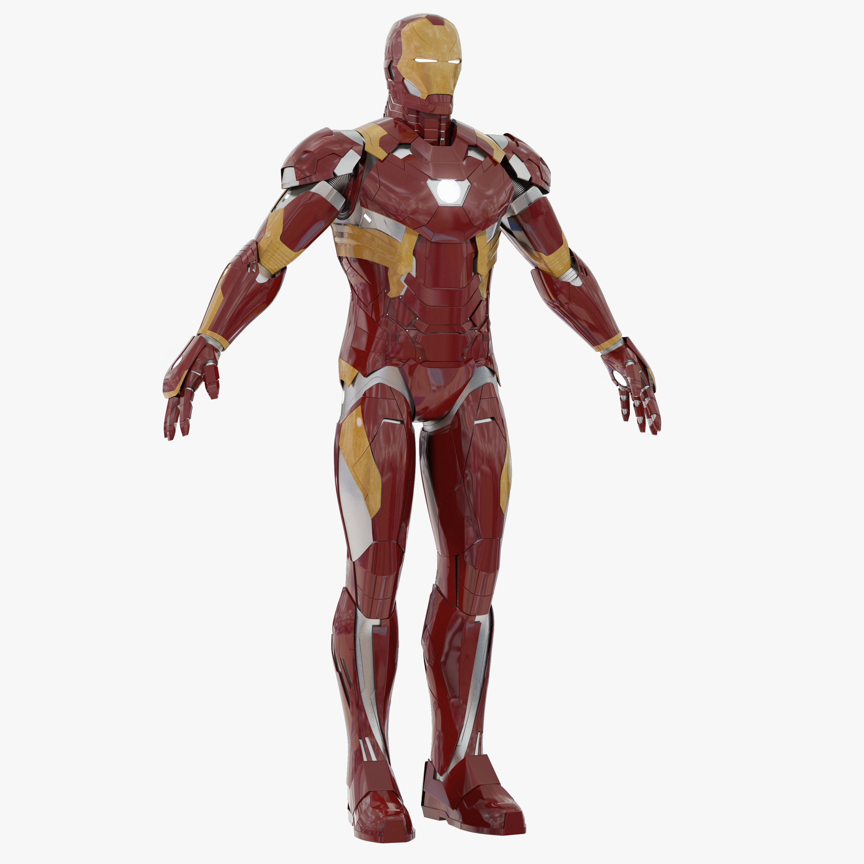 Iron Man Mark XLVI 3D model_3
