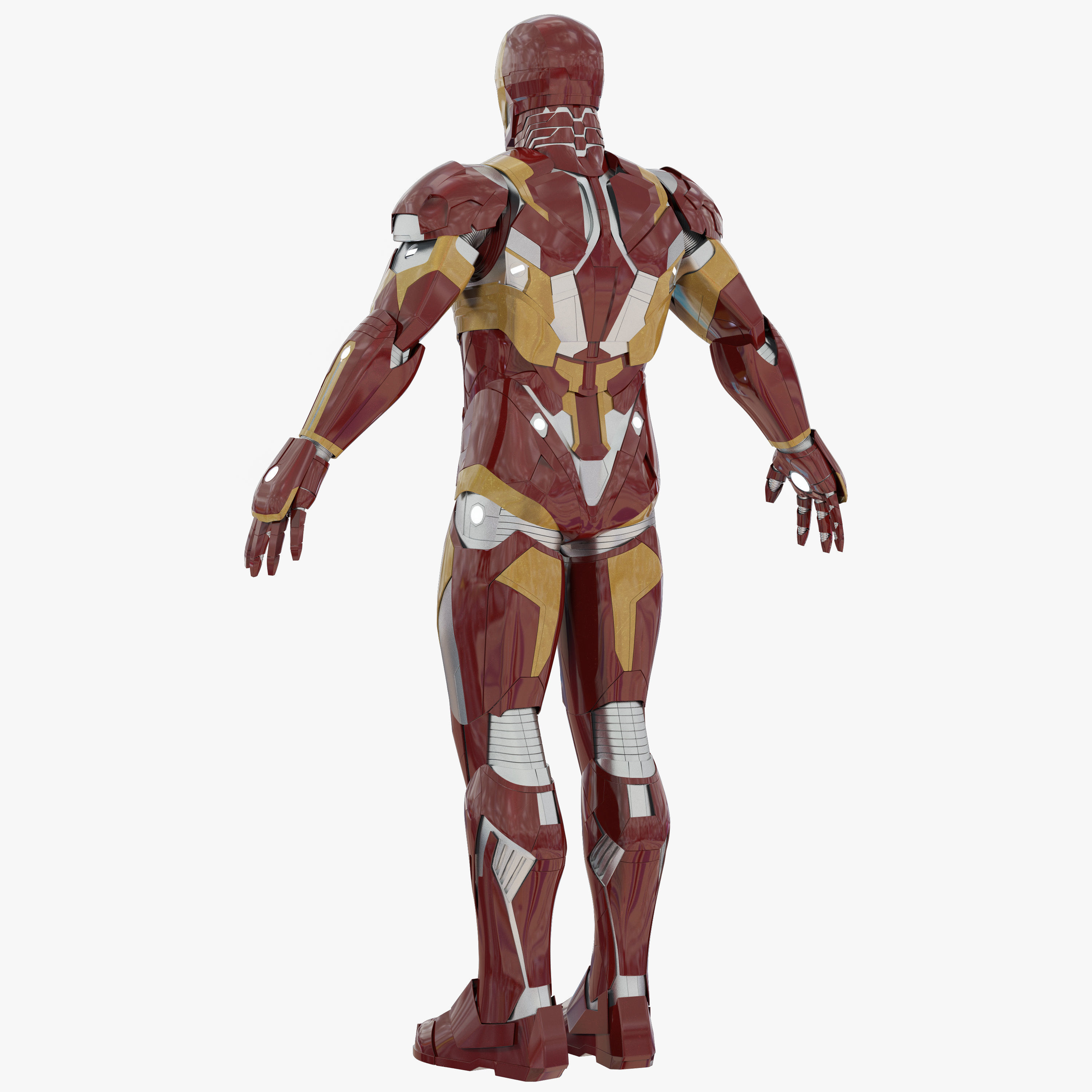 Iron Man Mark XLVI 3D model_4