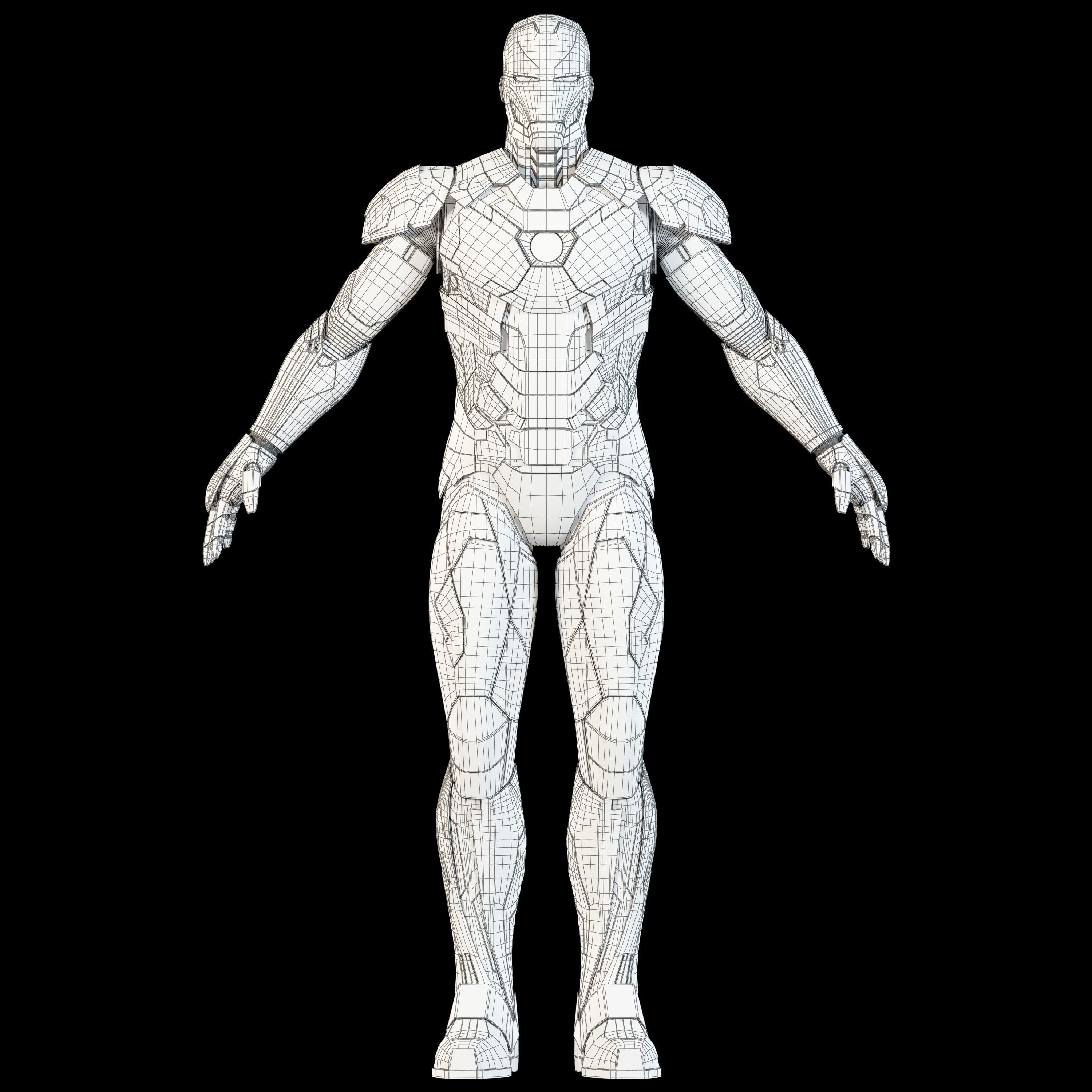 Iron Man Mark XLVI 3D model_25