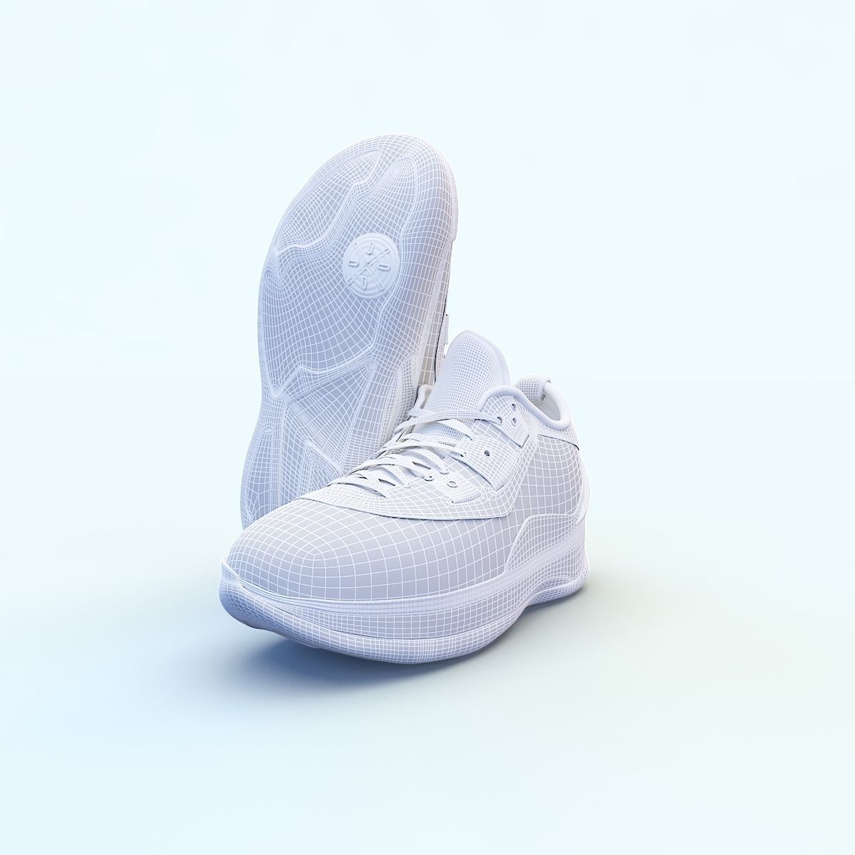 Sports Shoe 3D model_4
