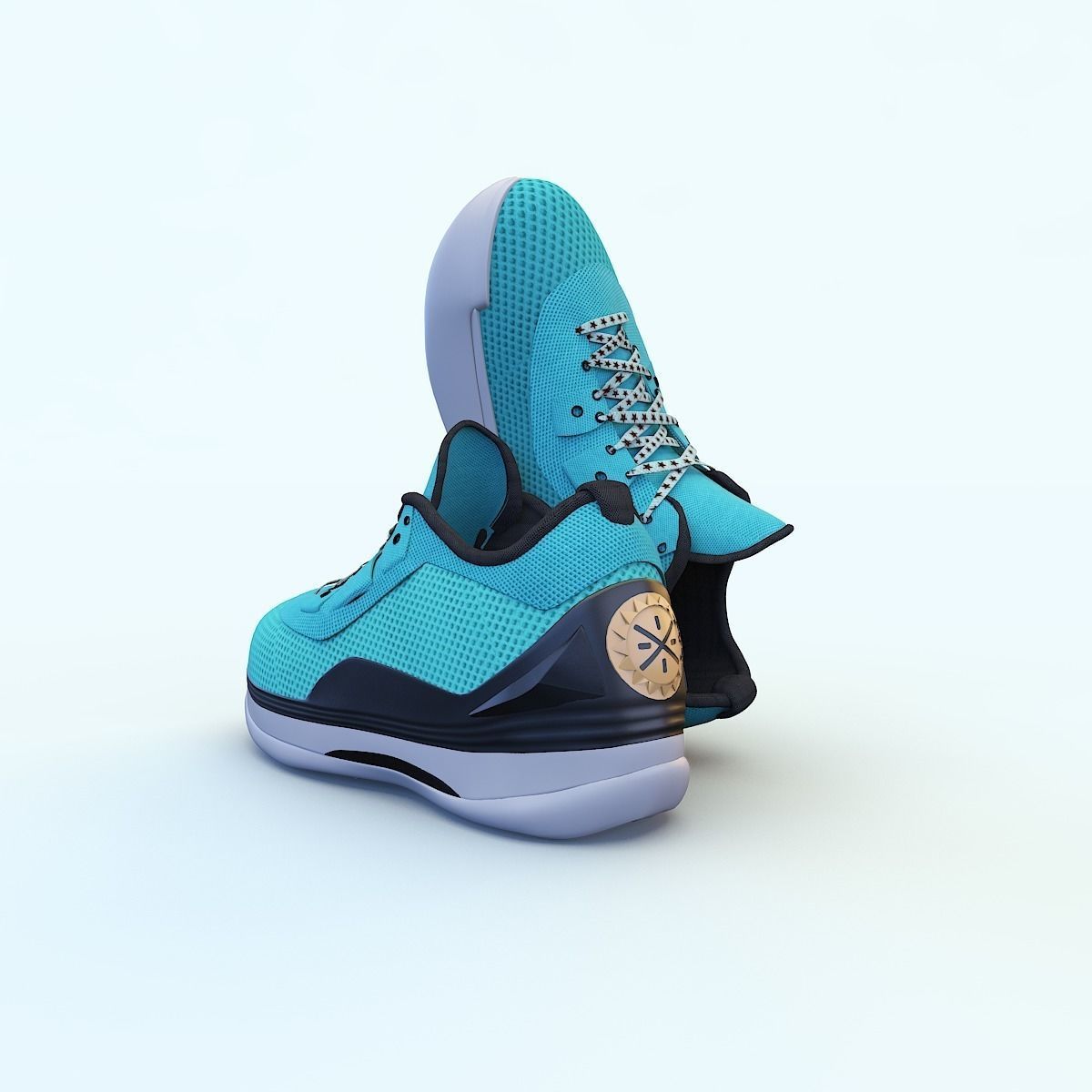 Sports Shoe 3D model_1