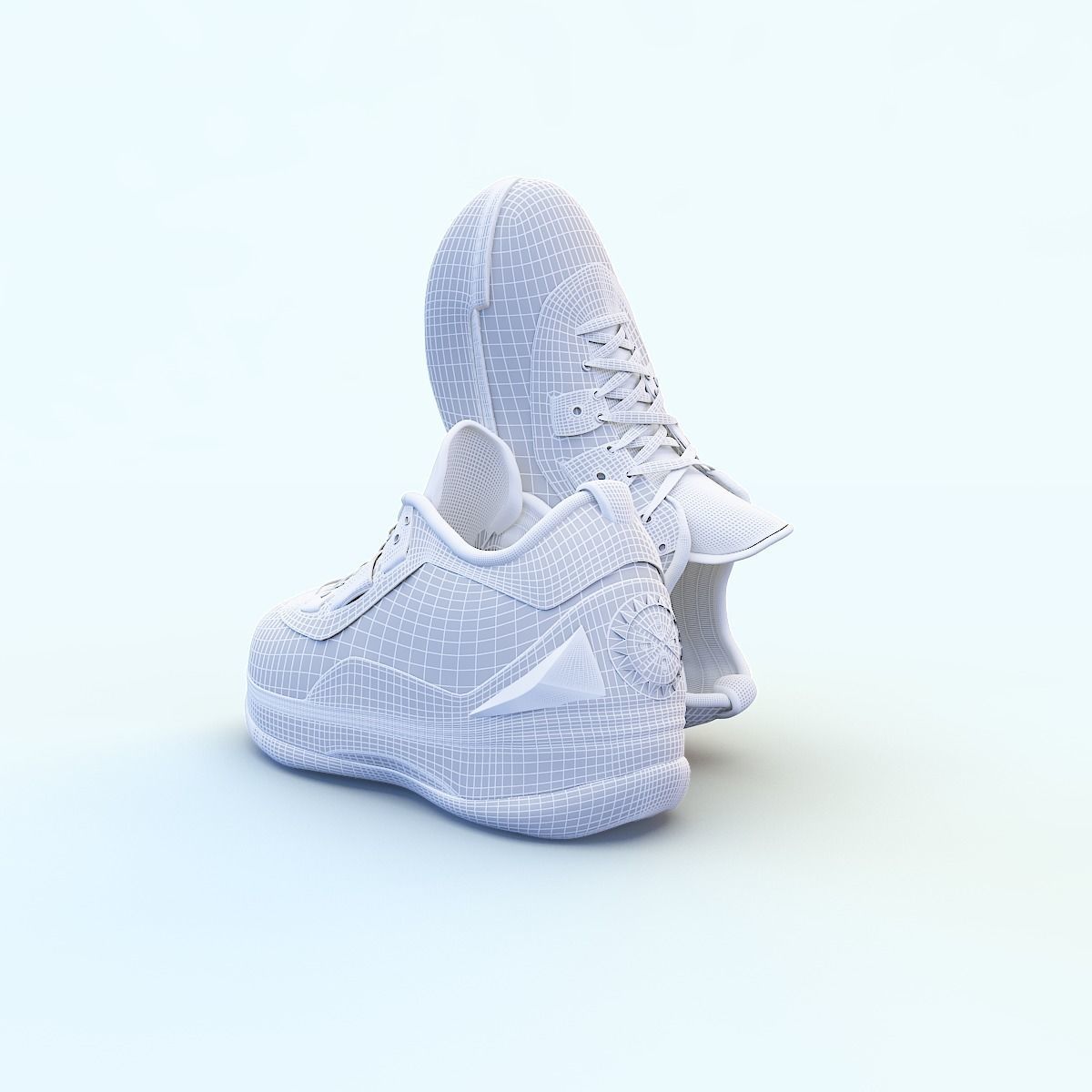 Sports Shoe 3D model_5